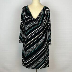 White House Black Market Half Sleeve Mini Tunic Dress ((size XS))